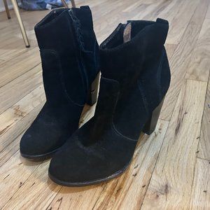 Joie Dalton Suede Western Bootie - size 38